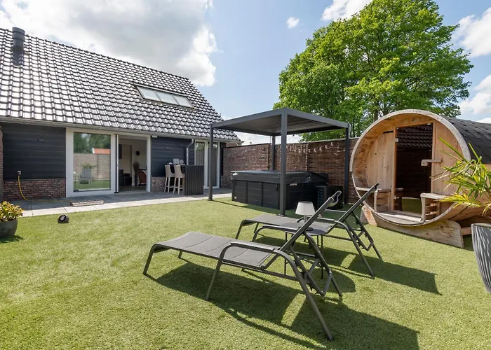 Erve Mulder vakantiehuis met eigen jacuzzi en eigen sauna